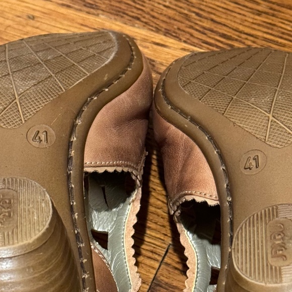 Women's Rieker Slip-On Shoe Tan Leather Size 41 - Picture 6 of 6